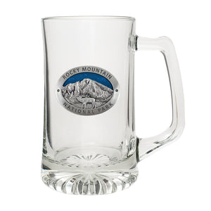 Rocky Mountain National Park w/ Elk Super Stein, 25 oz