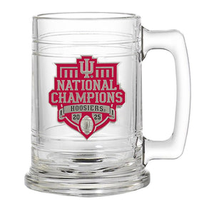 2025 - 26 Indiana National Champ Stein - Heritage Metalworks, Inc.