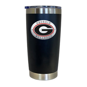 University of Georgia Chrome Thermal Drink, 20 oz - Heritage Metalworks, Inc.