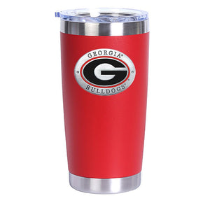 University of Georgia Bulldogs Chrome Thermal Drink - Heritage Metalworks, Inc.