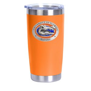 University of Florida Chrome Thermal Drink - Heritage Metalworks, Inc.