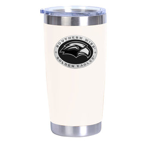 University of Southern Mississippi Chrome Thermal Drink - Heritage Metalworks, Inc.