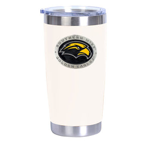 University of Southern Mississippi Chrome Thermal Drink, 20 oz - Heritage Metalworks, Inc.