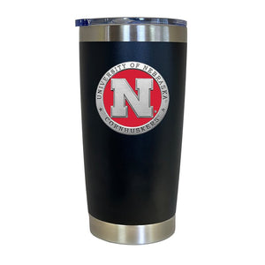University of Nebraska Chrome Thermal Drink, 20 oz - Heritage Metalworks, Inc.