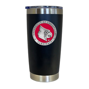 University of Louisville Chrome Thermal Drink, 20 oz - Heritage Metalworks, Inc.