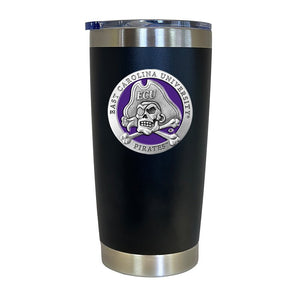 East Carolina University Chrome Thermal Drink - Heritage Metalworks, Inc.