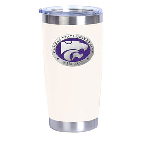 Kansas State University Chrome Thermal Drink - Heritage Metalworks, Inc.