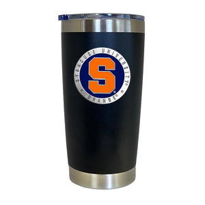 Syracuse University Chrome Thermal Drink - Heritage Metalworks, Inc.