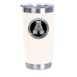 Appalachian State University Chrome Thermal Drink - Heritage Metalworks, Inc.