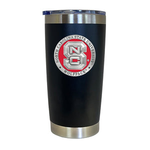 North Carolina State University Chrome Thermal Drink, 20 oz - Heritage Metalworks, Inc.