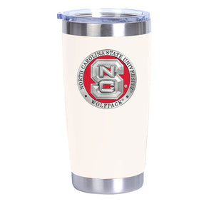 North Carolina State University Chrome Thermal Drink - Heritage Metalworks, Inc.