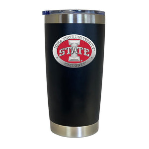 Iowa State University Chrome Thermal Drink - Heritage Metalworks, Inc.