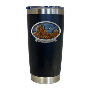 Monument Valley Chrome Thermal Drink - Heritage Metalworks, Inc.