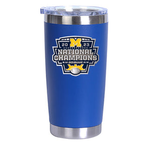 2023 Michigan Football Championship Chrome Thermal Drink - Heritage Metalworks, Inc.