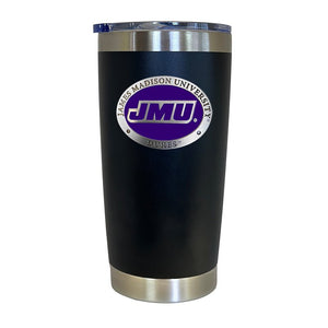 James Madison University Chrome Thermal Drink - Heritage Metalworks, Inc.