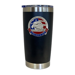 America's 250th Anniversary Eagle Head with Flag Thermal Drink
