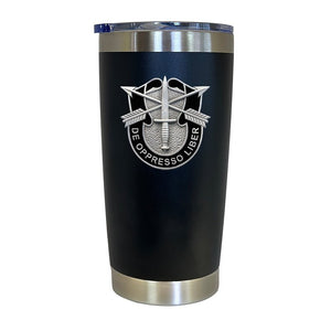 Special Forces Chrome Thermal Drink, 20 oz - Heritage Metalworks, Inc.