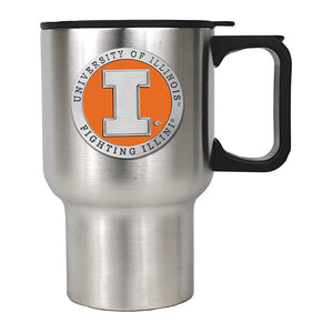 University of Illinois Travel Mug