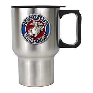 Marine Corps Travel Mug