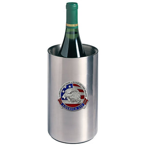 America's 250th Anniversary Eagle Head with Flag Wine Chiller - Heritage Metalworks, Inc.