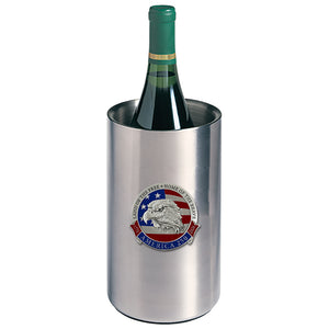 America's 250th Anniversary Eagle Head with Flag Wine Chiller