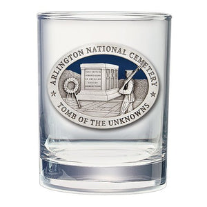 Arlington National Cemetery Double Old Fashioned Glass - Heritage Metalworks, Inc.