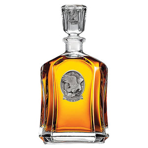 Bald Eagle w/ United We Stand Capitol Decanter - Heritage Metalworks, Inc.