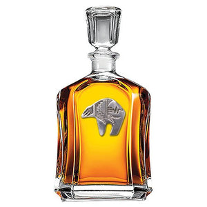 Bear Fetish Capitol Decanter - Heritage Metalworks, Inc.
