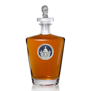 Biden & Harris Inauguration Royal Decanter with 3D Top - Heritage Metalworks, Inc.