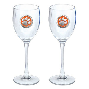 Clemson University Goblets (Set of 2) - Heritage Metalworks, Inc.