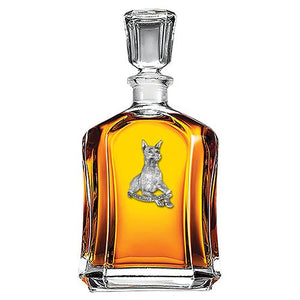 Doberman Pinscher Capitol Decanter - Heritage Metalworks, Inc.