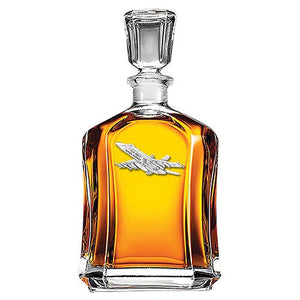 F - 18 Hornet Capitol Decanter - Heritage Metalworks, Inc.