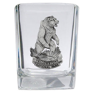 Grizzly Bear Yellowstone National Park Square Shot - Heritage Metalworks, Inc.
