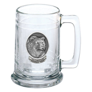 Grizzly Yellowstone National Park Stein - Heritage Metalworks, Inc.
