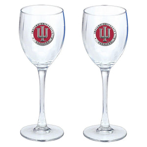 Indiana University Goblets (Set of 2) - Heritage Metalworks, Inc.