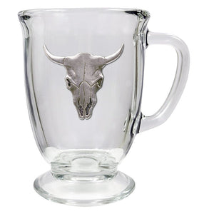 Longhorn Skull Coffee Mug - Heritage Metalworks, Inc.