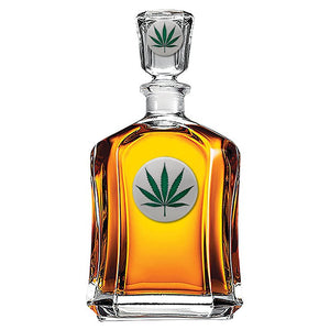 Marijuana Leaf Capitol Decanter - Heritage Metalworks, Inc.