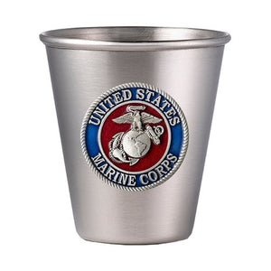 Marines Stainless Steel Tapered Shot - Heritage Metalworks, Inc.