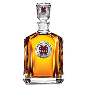 Mississippi State Baseball Logo Capitol Decanter - Heritage Metalworks, Inc.