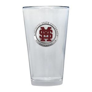 Mississippi State Baseball Logo Pint Glass - Heritage Metalworks, Inc.