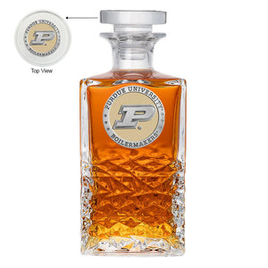 Purdue University Heritage Decanter - Heritage Metalworks, Inc.