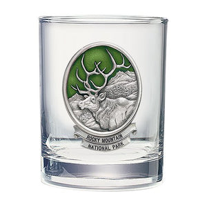 Rocky Mountain National Park Double Old Fashioned Glass - Heritage Metalworks, Inc.