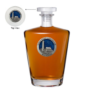 Tawas Point Lighthouse Royal Decanter - Heritage Metalworks, Inc.