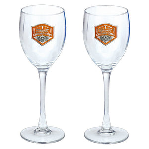 Tennessee Volunteers 2024 Baseball College World Series Champions Goblets (Set of 2) - Heritage Metalworks, Inc.