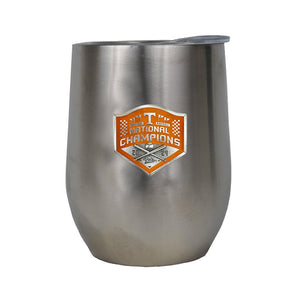 Tennessee Volunteers 2024 Baseball College World Series Champions Wine Tumbler - Heritage Metalworks, Inc.