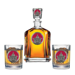 Trump & Vance Inauguration 2025 Capitol Decanter with 2 Glasses - Heritage Metalworks, Inc.