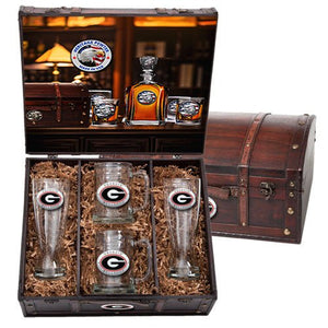 University of Georgia Bulldogs Beer Chest Set - Heritage Metalworks, Inc.