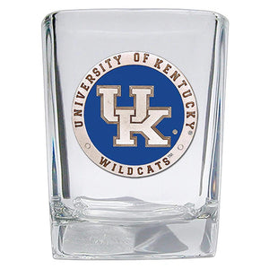 University of Kentucky Square Shot Glass - Heritage Metalworks, Inc.