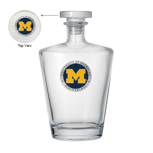 University of Michigan Royal Decanter - Heritage Metalworks, Inc.