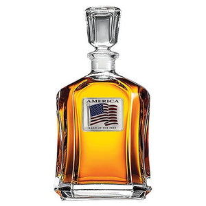 US Flag Capitol Decanter - Heritage Metalworks, Inc.